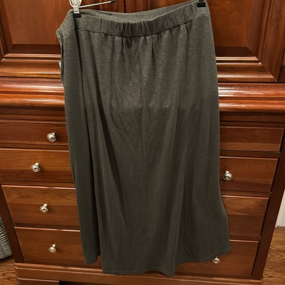 NWT Pull On Maxi Skirt 3x - Picture 4 of 6